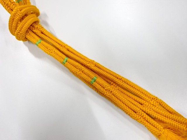 JAPANESE KIMONO / UNUSED SUMMER HAND-TIED OBIJIME